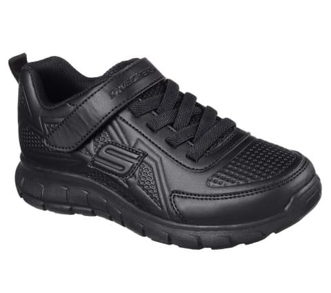 Skechers Unisex VIM-MID BREAK 998106L-BBK Black School Shoes