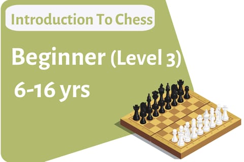 Introduction to Chess - Beginner (Level 3)