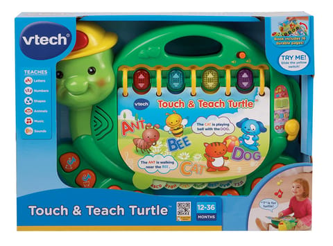 VTECH TOUCH AND TEACH TURTLE