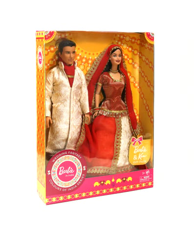 Barbie & Ken in India Red