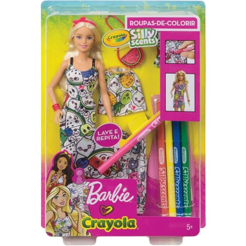 BARBIE CRAYOLA COLOUR - SILLY SCENTS