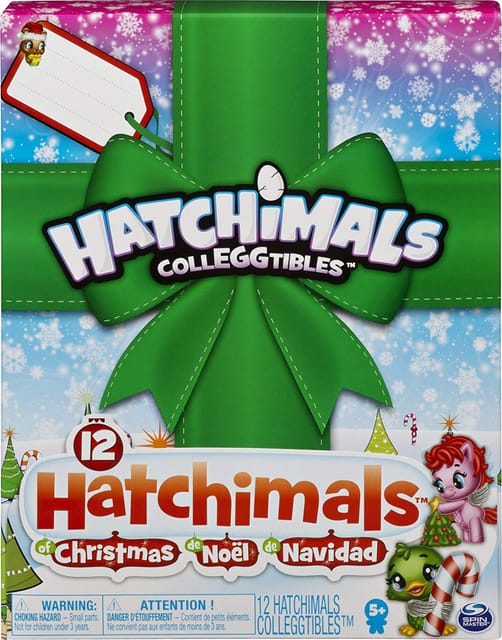 HATCHIMALS COLLEGGTIBLES 12 HATCHIMALS OF CHRISTMAS