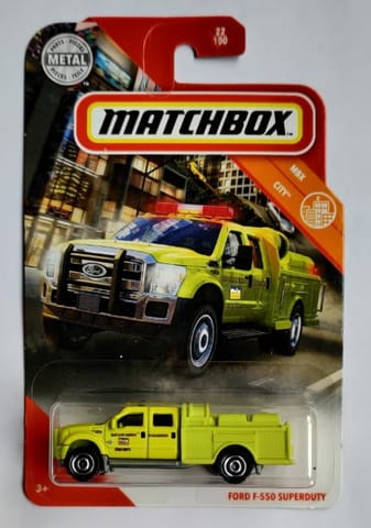 MATCHBOX BASIC CAR ASSORTMENT - MBX CITY - FORD SUPERDUTY