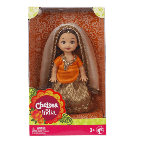Barbie Chelsea In India Orange