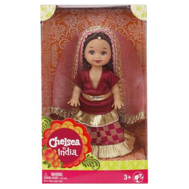 Barbie Chelsea In India Maroon
