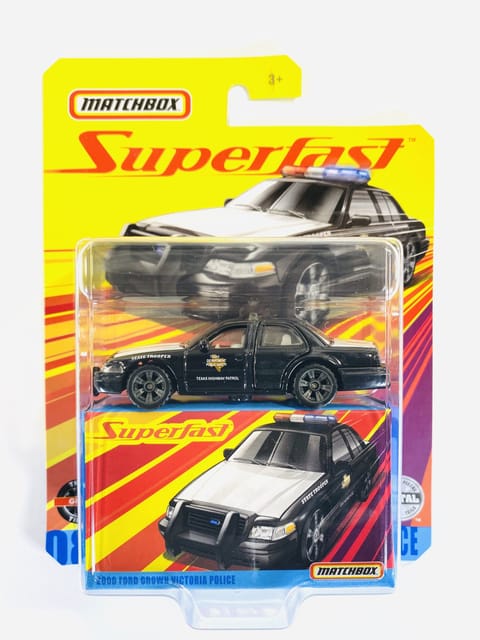 MATCHBOX - SUPERFAST - 2006 FORD CROWN VICTORIA POLICE