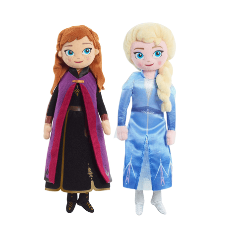 Disney Frozen 2 Talking Plush Anna & Elsa