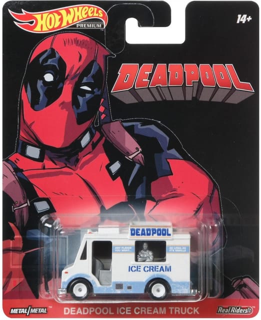 Hot Wheels Premium Deadpool Ice Cream Truck