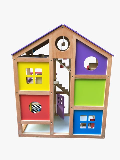Hilife Playful Furnished Doll House