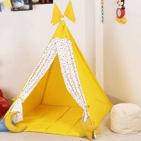 Sun & Star Teepee Tent Small With Quilt