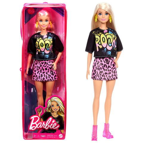 Barbie Fashionistas Doll Black Top