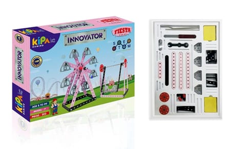 KIPA Innovator Fiesta 202 Pieces Building and Construction Toys