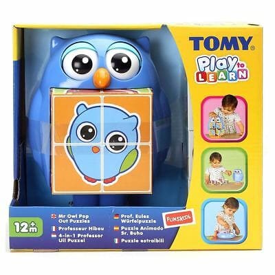 Tomy Mr Owl Pop Out Puzzle
