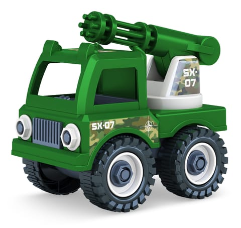 Winmagic Mighty Machines Buildables Gun Truck