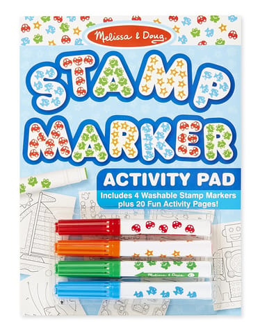 Melissa and Doug Stamp Marker Activity Pad Blue