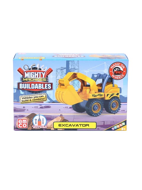 Winmagic Mighty Machines Buildables Excavator