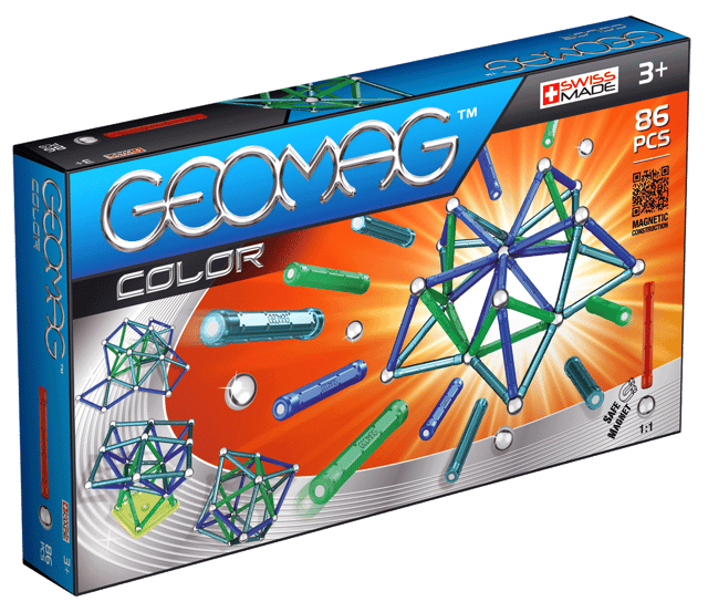 Geomag Magnetic Colors Construction Toys 86 pcs