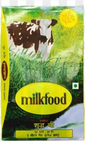 MilkFood Pure Ghee Tetra, 1 Ltr