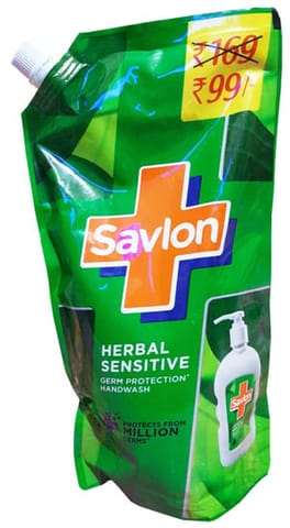 savlon herbal sensitive million germs protection hand wash 750 ml