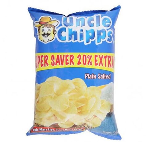uncle chips plain salted 30g  (mrp 10)