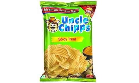 uncle chips spicy treat, 55gm