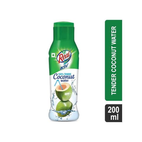 real active coconut water 200 ml