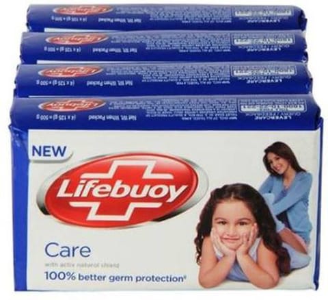 lifebouy care soap 4x100g b3g1