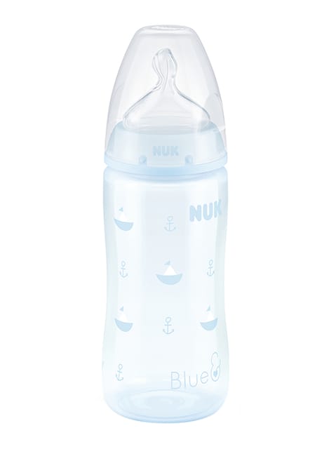 Nuk First Choice Plus Baby Blue Bottle 300ml With Teat
