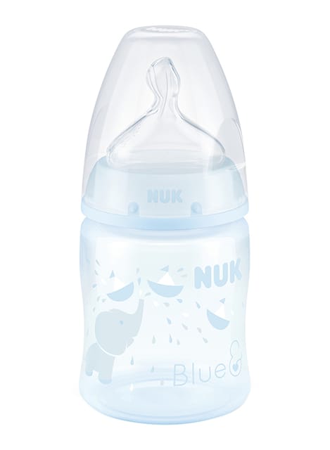 Nuk First Choice Plus Blue Baby Bottle 150ml With Teat