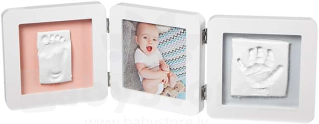 Baby Art My Baby Touch Double print frame-White