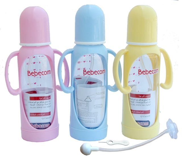 Bebecom Standard Plastic Automatic Feeding Bottle 250 ml A353