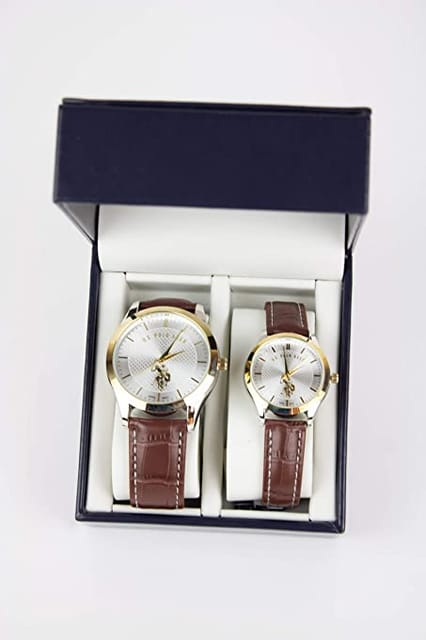 US Polo Assn. USC-7944 Analog Double Watch Set For Him