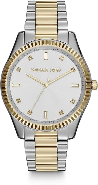 Michael Kors Women's Quartz Watch, Analog Display and Stainless Steel Strap MK3241