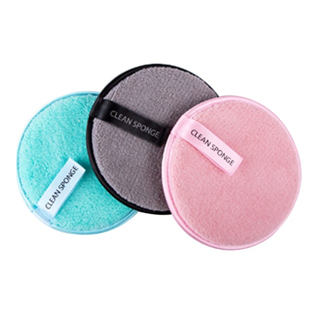 O Ozone Reusable Makeup Remover Pads Washable Bamboo Cotton Eco-friendly with Laundry Bag [16 Per Pack] For All Skin Types Face Cleaner Eye Makeup Remover