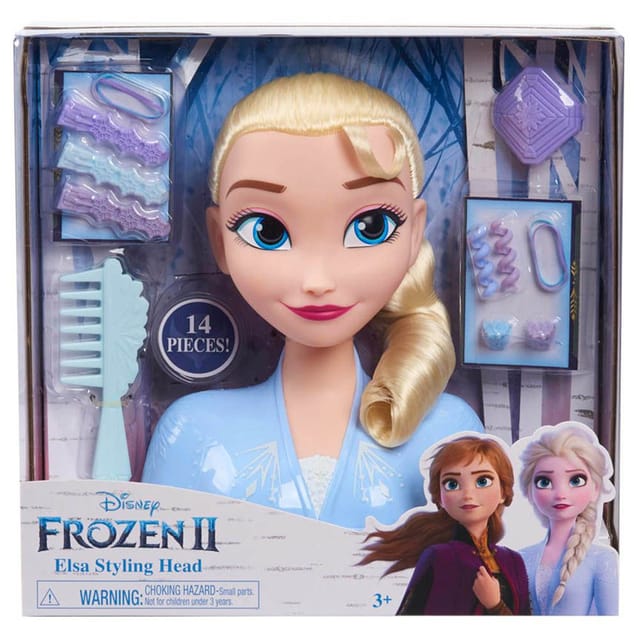 frozen basic elsa styling head