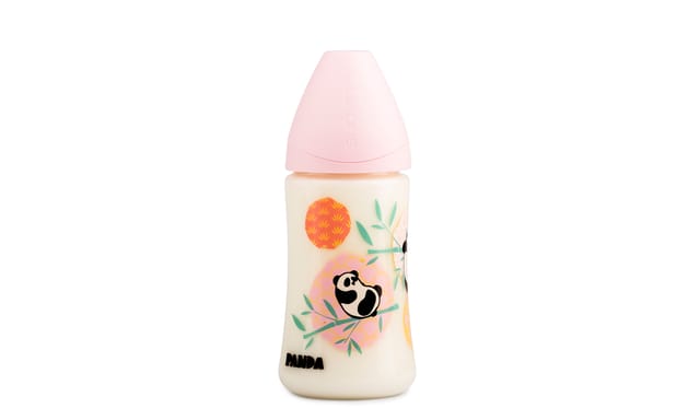 Suavinex Feeding Bottle 270 S T1M Pink Panda L1