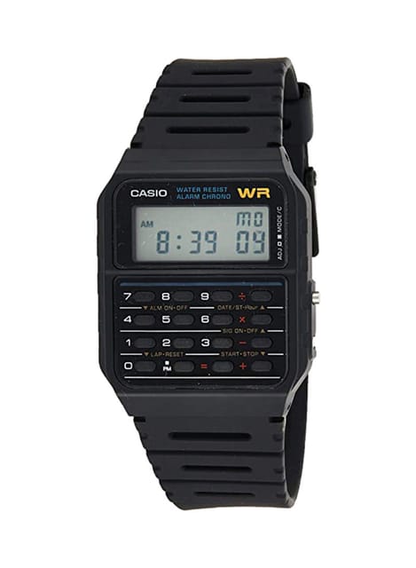 Men S Resin Band Digital Watch Ca 53w 1z Cn