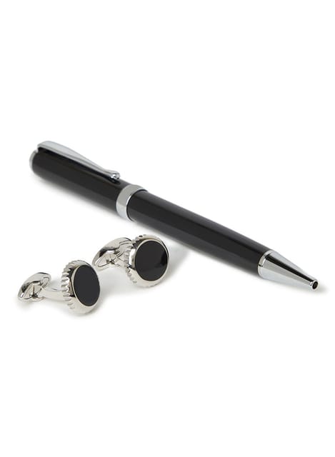 Segma Refillable Pen  & Cufflinks set PC52-Q38