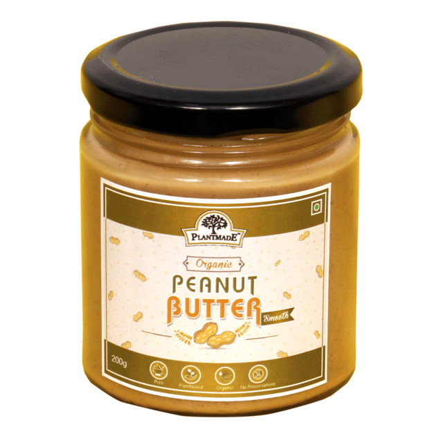 Plantmade Organic Peanut Butter Smooth - 200 g