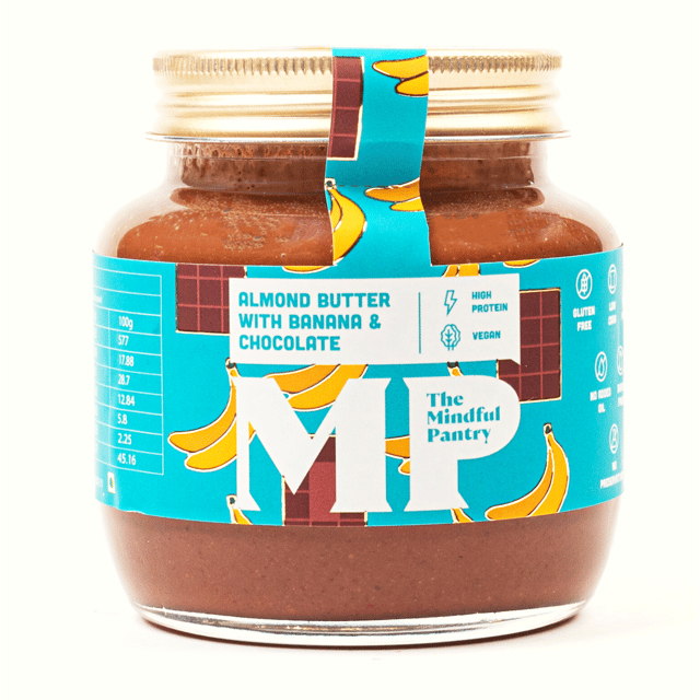 Almond Butter - Banana and Chocolate (100% Natural) - by The Mindful Pantry