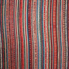 Multi - Colored stripes Pashmina Print - KCC111591