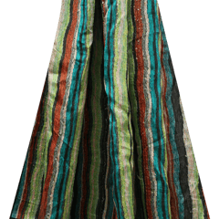 Chinon Multi - Colored Print sequins and thread Embroidery - KCC111602