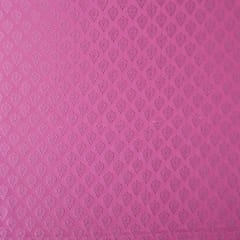 Tanchoi Brocade with self boota work - Magenta Pink - KCC156284