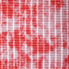 Organza Tie and Dye Stripe Print Embroidery - KCC167608