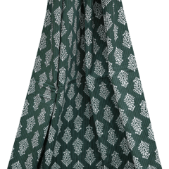 Cotton Traditional boota Print - Bottle Green - KCC129185