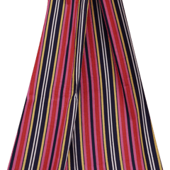 Cotton Multi - Colored Stripe Print - KCC132980