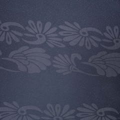 Woolen floral  Print - Navy - KCC96365