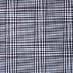 Woolen Check Print - Grey - KCC18292