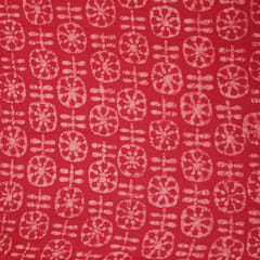 Cotton Traditional Batik Print - Red - KCC165330