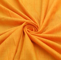 Mustard Textured Mahi Silk fabric - KCC191485